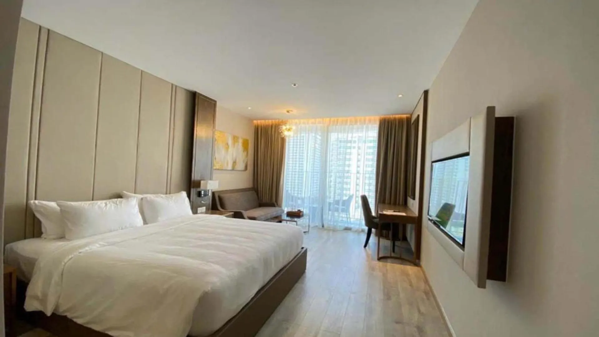 아파트호텔 Panorama Beach Pearl Nha Trang Residences
